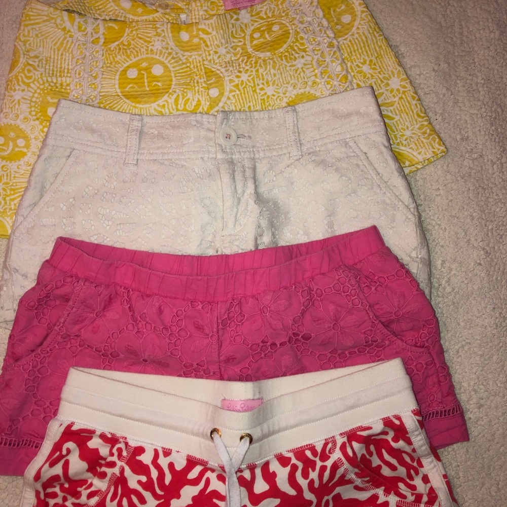 XS Lilly Pulitzer Shorts BUNDLE💜